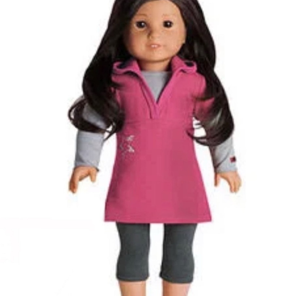 American Girl Star Pink Hoodie Outfit Just Like You Meet Outfit Partial Set